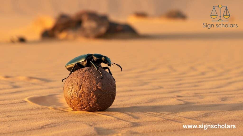 Scarab Beetle: Rolling On Through Millennia