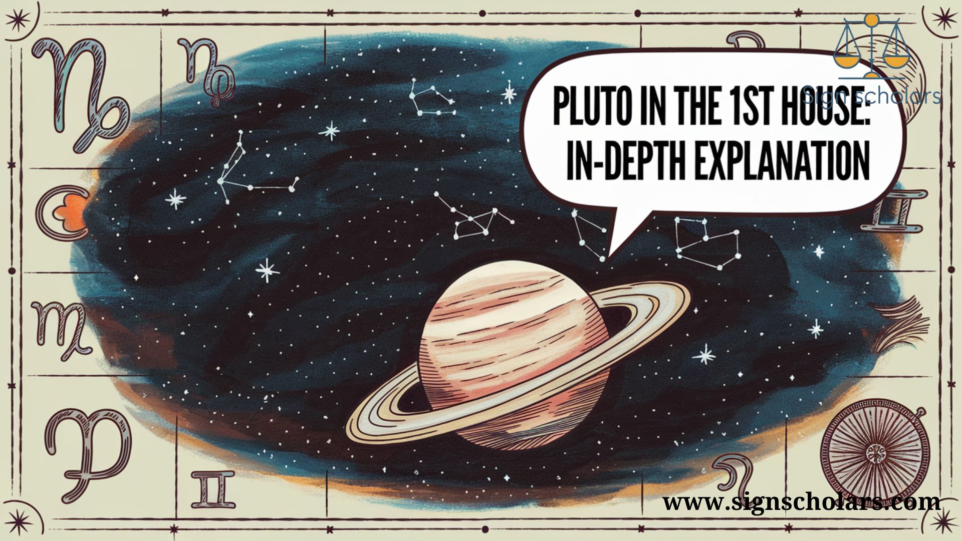 Pluto in 1st House