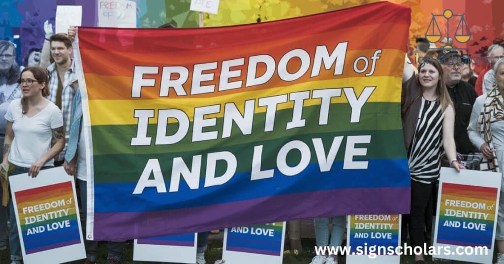 Rainbow Flag: Freedom of Identity and Love