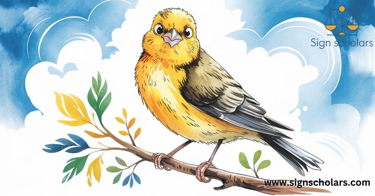 Yellow bird