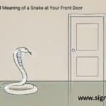 Spiritual Meaning of a Snake at Your Front Door