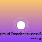 Can Spiritual Conscientiousness Be Divided?