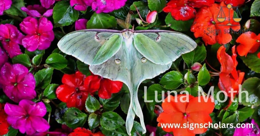 The Luna Moth & The Full Moon, the Spiritual Significance of Signs that