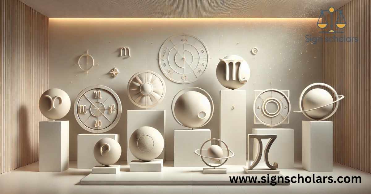 Astrology Signs as Types of Sculpture