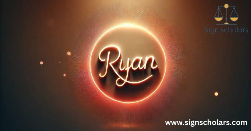 ryan meaning in bible