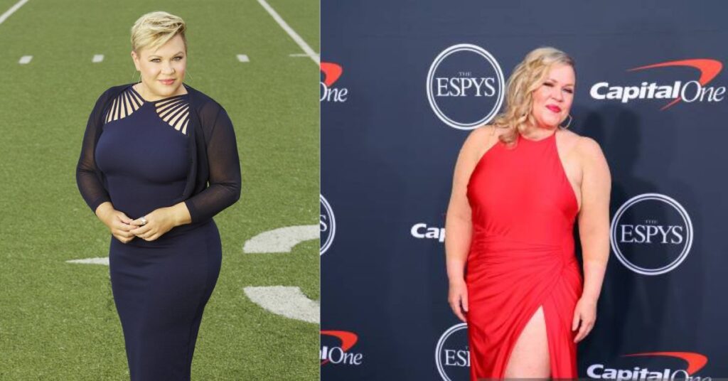 Holly Rowe stands at 5 feet 5 inches (165 cm). She is slightly taller than the average American woman. Many fans wonder about her height, especially when she stands next to tall athletes.