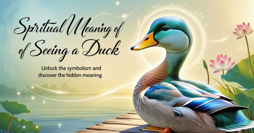 Spiritual Meaning of Seeing a Duck: Messages and Interpretations