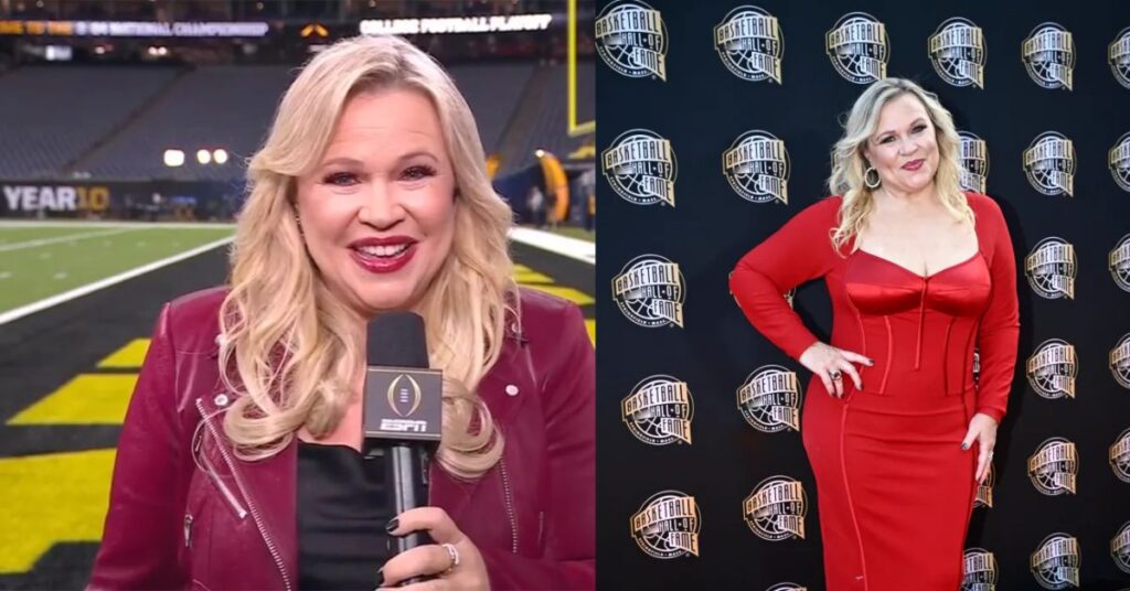 Holly Rows height has had little impact on her career. Standing at 5 feet 5 inches, she is not the tallest reporter in sports broadcasting. 